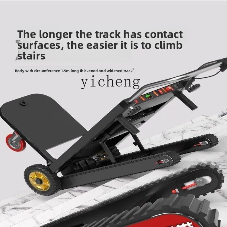 FY Crawler Electric Stair Climber Foldable Hand Truck for Appliances Up and Down Stairs Small Cart