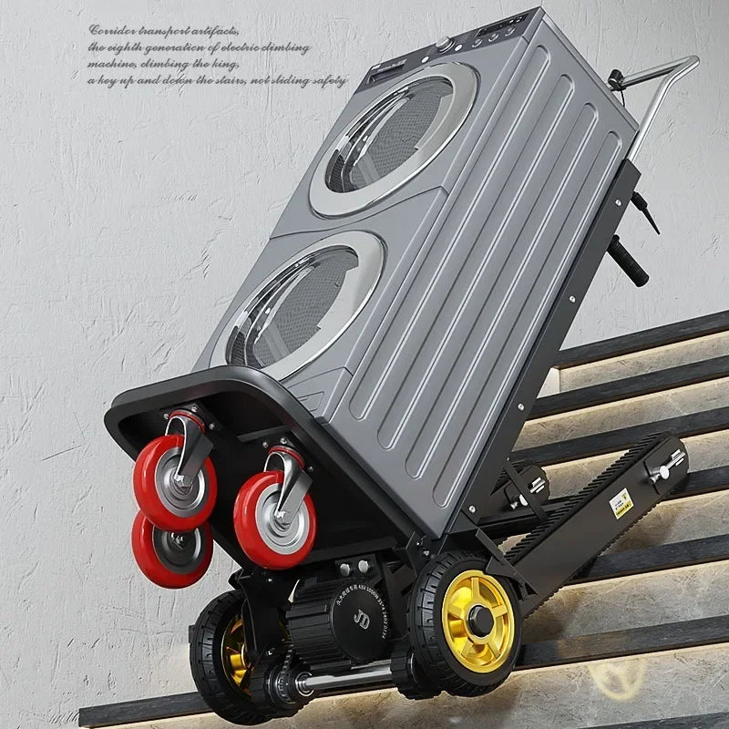Crawler Type Silent Stair Climbing Machine Electric Stair Climbing Car Furniture Home Appliance Gas Tank Construction And Handli